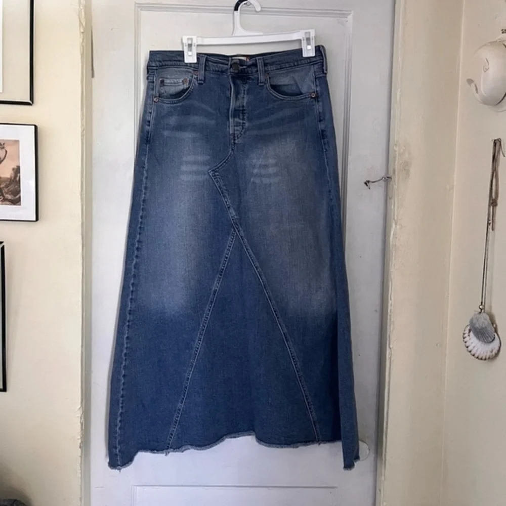 Vintage Levi’s Denim Maxi Skirt
